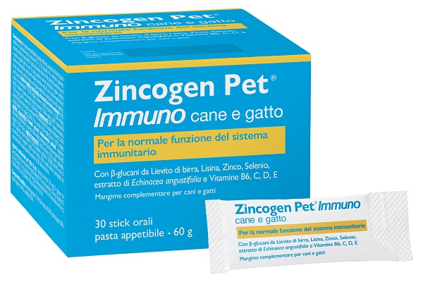 ZINCOGEN PET IMMUNO PASTA 30 STICK - Speedyfarma.it