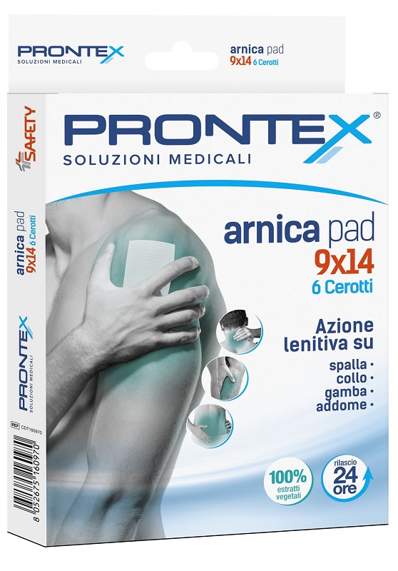 CEROTTO PRONTEX ARNICA PAD 9 X 14 6 PEZZI - Speedyfarma.it