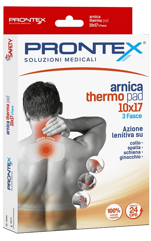 FASCIA PRONTEX ARNICA THERMO PAD 10 x 17 3 PEZZI - Speedyfarma.it