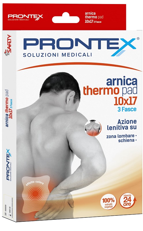 FASCIA PRONTEX ARNICA THERMO PAD 10 X 17 3 PEZZI - Speedyfarma.it