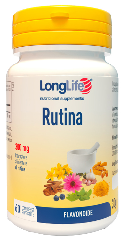 LONGLIFE RUTINA 300 MG 60 COMPRESSE RIVESTITE - Speedyfarma.it