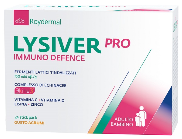 LYSIVER PRO IMMUNO DEFENCE 24 STICK PACK DA 3 G - Speedyfarma.it