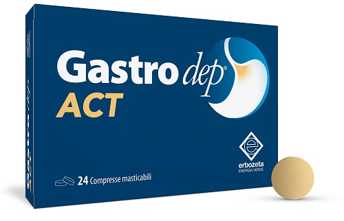 GASTRODEP ACT 24 COMPRESSE MASTICABILI - Speedyfarma.it