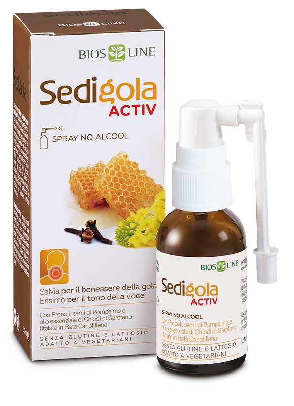 APIX SEDIGOLA ACTIV SPRAY GOLA 30 ML - Speedyfarma.it