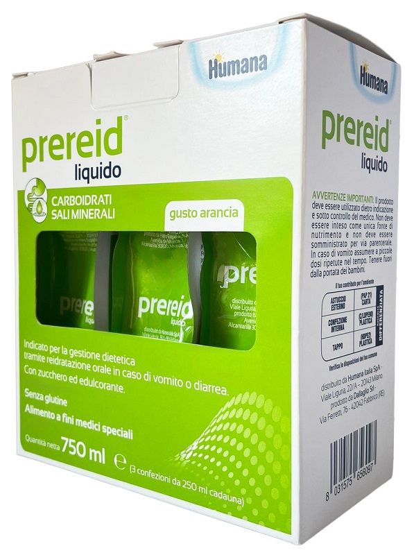 PREREID LIQUIDO 3 PEZZI DA 250 ML HUMANA - Speedyfarma.it