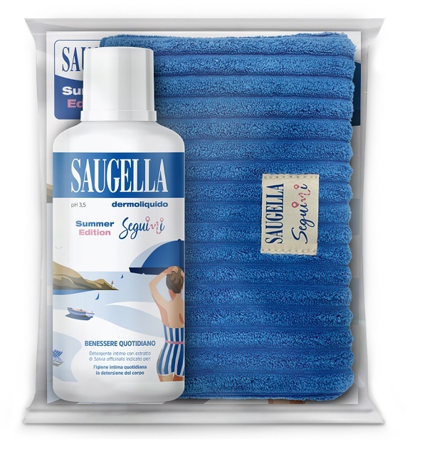 SAUGELLA SEGUIMI BUNDLE DERMOLIQUIDO 500 ML + GADGET POCHETTE - Speedyfarma.it