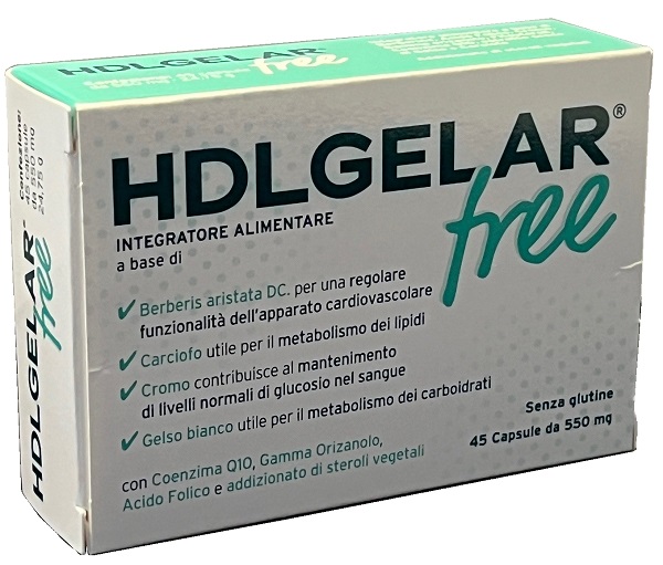 HDLGELAR FREE 45 CAPSULE DA 550 MG - Speedyfarma.it