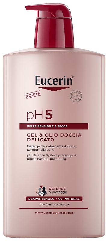 EUCERIN GEL & OLIO DOCCIA DELICATO 1 LITRO - Speedyfarma.it