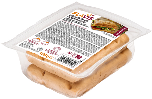 FLAVIS FOCACCIA ROSMARINO 2 PEZZI DA 90 G - Speedyfarma.it