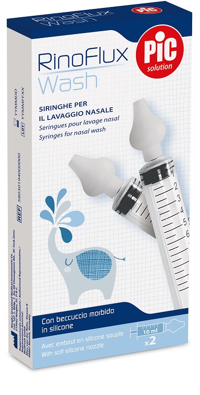 RINOFLUX WASH SIRINGHE LAVAGGIO NASALE 2 PEZZI - Speedyfarma.it