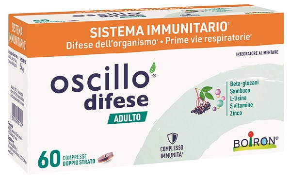 OSCILLO DIFESE ADULTO 60 COMPRESSE - Speedyfarma.it