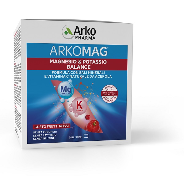 ARKOMAG MAGNESIO & POTASSIO BALANCE 24 BUSTINE - Speedyfarma.it