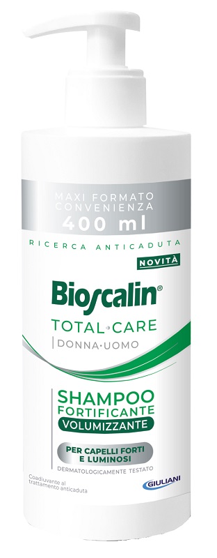 BIOSCALIN TOTAL CARE SHAMPOO FORTIFICANTE VOLUMIZZANTE 400 ML - Speedyfarma.it
