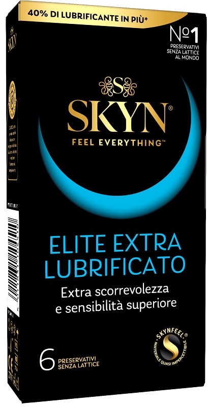 PROFILATTICO SKYN ELITE EXTRA LUBRIFICATO 6 PEZZI - Speedyfarma.it