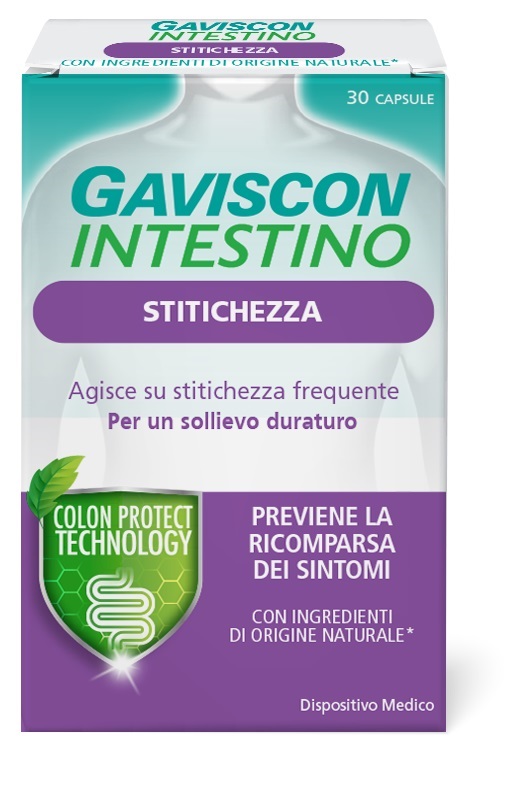GAVISCON INTESTINO STITICHEZZA 30 CAPSULE - Speedyfarma.it