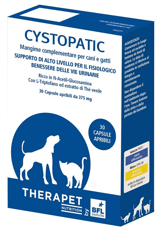 CYSTOPATIC THERAPET 30 CAPSULE - Speedyfarma.it