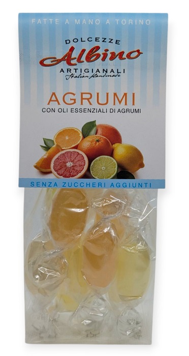 DOLCEZZE ALBINO AGRUMI CARAMELLE SENZA ZUCCHERI AGGIUNTI 45 G - Speedyfarma.it