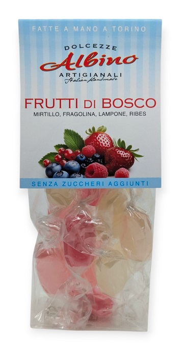 DOLCEZZE ALBINO FRUTTI DI BOSCO CARAMELLE SENZA ZUCCHERI AGGIUNTI 45 G - Speedyfarma.it