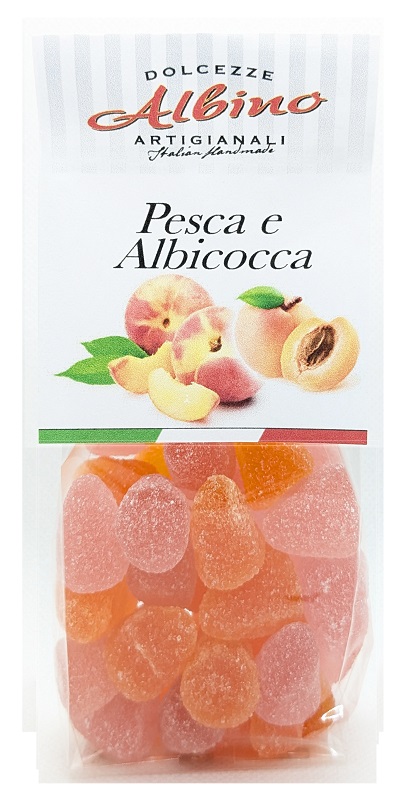 DOLCEZZE ALBINO PESCA E ALBICOCCA CARAMELLE 100 G - Speedyfarma.it