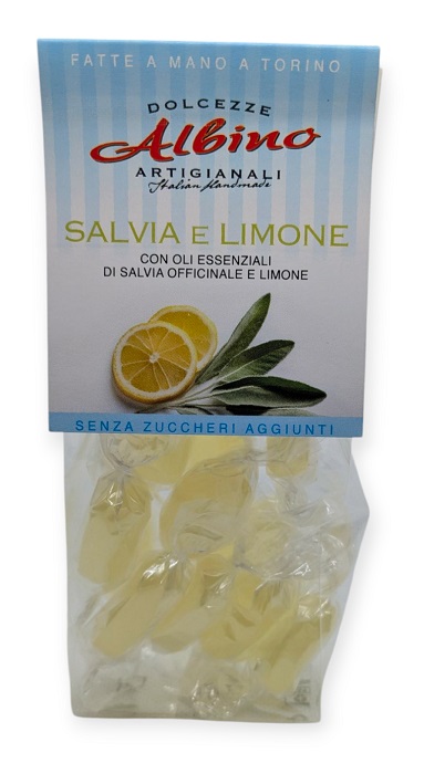 DOLCEZZE ALBINO SALVIA E LIMONE CARAMELLE SENZA ZUCCHERI AGGIUNTI 45 G - Speedyfarma.it