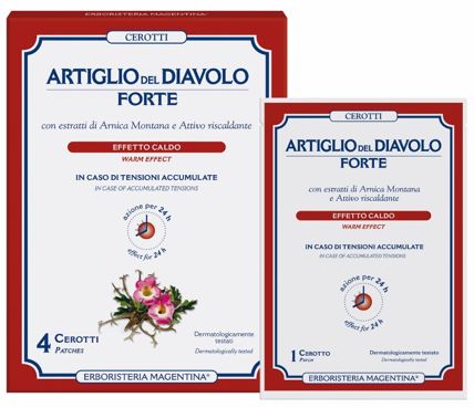 ARTIGLIO FORTE CEROTTI 4 PEZZI - Speedyfarma.it