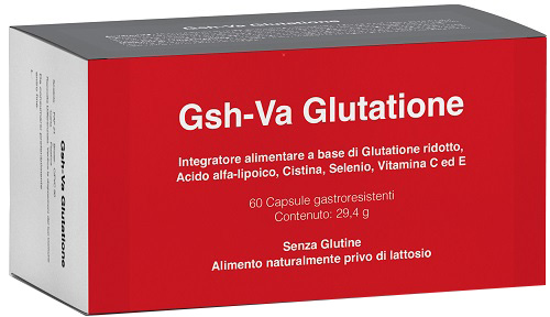 GSH-VA GLUTATIONE 60 CAPSULE GASTRORESISTENTI DA 490 MG - Speedyfarma.it
