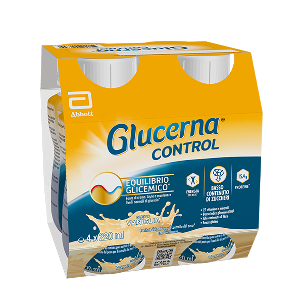 GLUCERNA CONTROL VANIGLIA 4X220 ML - Speedyfarma.it