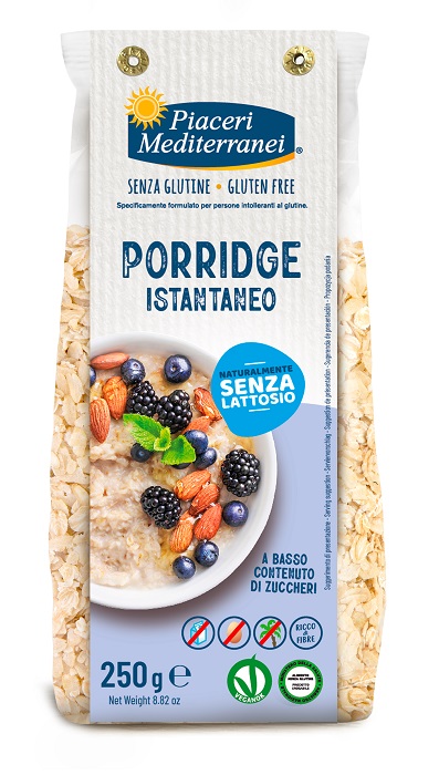 PIACERI MEDITERRANEI PORRIDGE 250 G - Speedyfarma.it