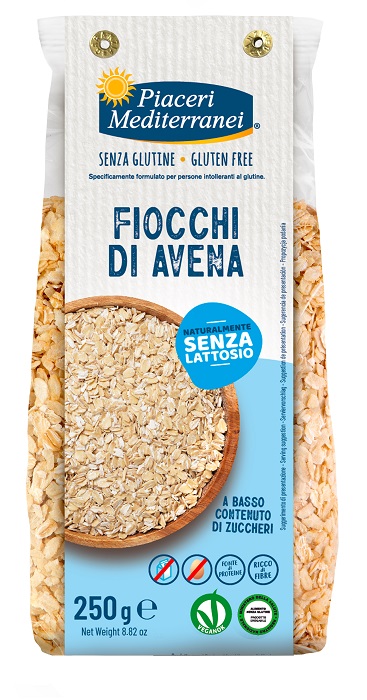 PIACERI MEDITERRANEI FIOCCHI AVENA 250 G - Speedyfarma.it