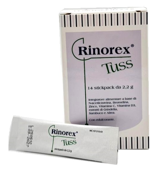 RINOREX TUSS 14 STICKPACK DA 2,2 G - Speedyfarma.it