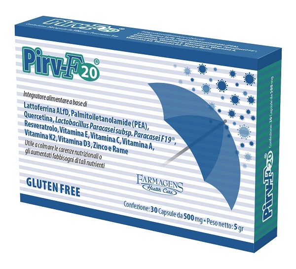 PIRV F20 30 CAPSULE 500 MG - Speedyfarma.it