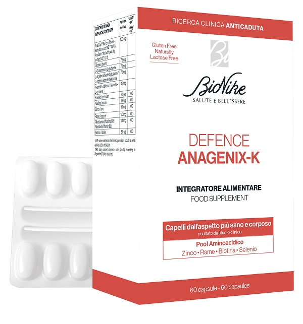 DEFENCE ANAGENIX K INTEGRATORE ALIMENTARE 60 CAPSULE - Speedyfarma.it