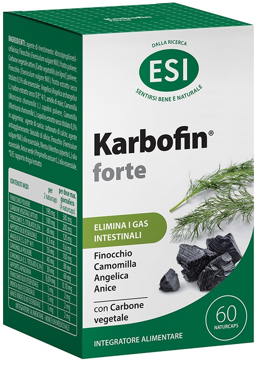 ESI KARBOFIN FORTE 60 NATURCAPS - Speedyfarma.it