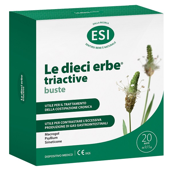 ESI LE DIECI ERBE TRIACTIVE 20 BUSTINE - Speedyfarma.it