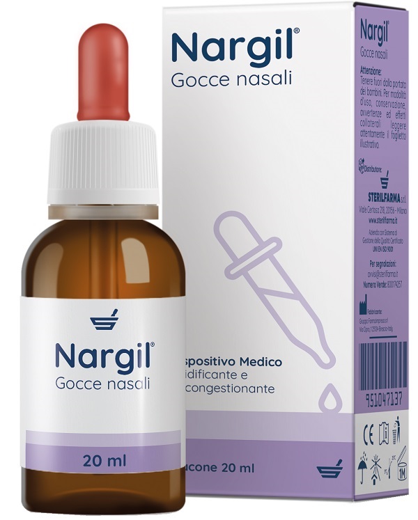 GOCCE NASALI NARGIL 20 ML - Speedyfarma.it