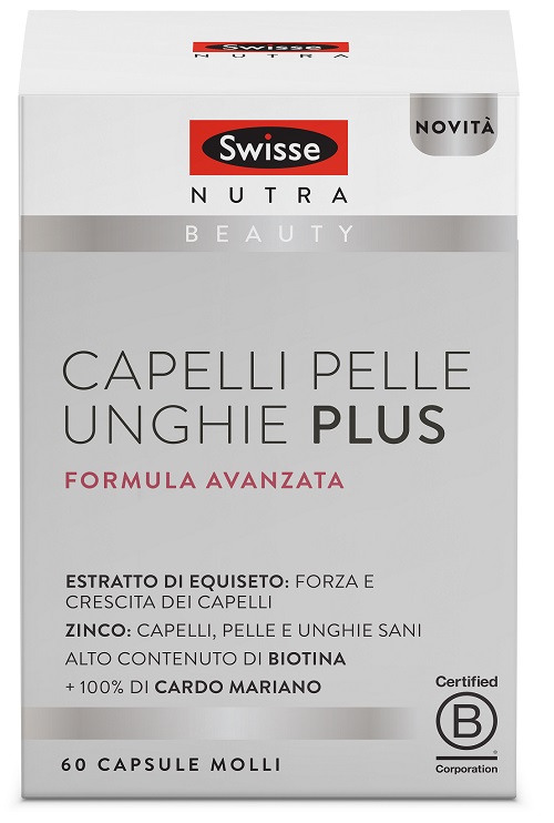 SWISSE CAPELLI PELLE UNGHIE PLUS 60 CAPSULE MOLLI - Speedyfarma.it