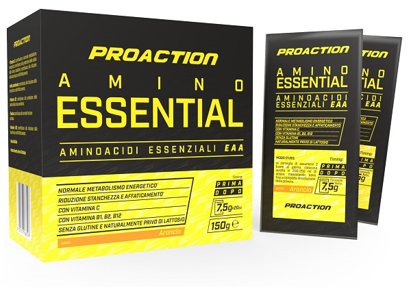 PROACTION PRO AMINO ESSENTIAL 20 BUSTINE DA 7,5 G - Speedyfarma.it