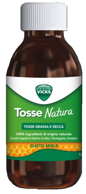 VICKS TOSSE NATURA TOSSE GRASSA E SECCA GUSTO MIELE 140 ML - Speedyfarma.it