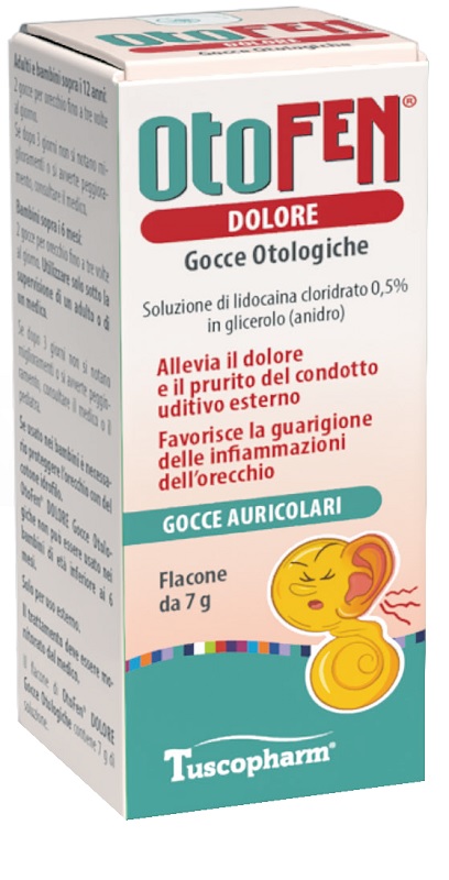 GOCCE OTOLOGICHE OTOFEN DOLORE 7 G - Speedyfarma.it