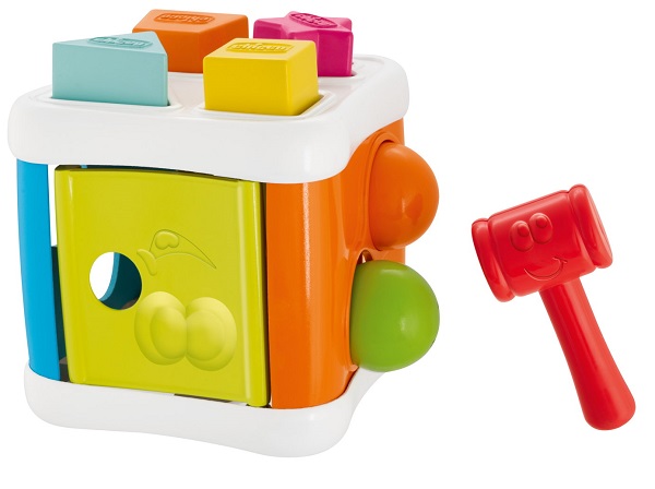 CHICCO GIOCO 2 IN 1 CUBO INCASTRA & MARTELLA 2022 - Speedyfarma.it