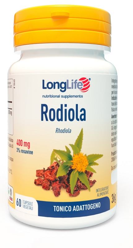 LONGLIFE RODIOLA 3% ROSAVINE 400 MG 60 TAVOLETTE - Speedyfarma.it