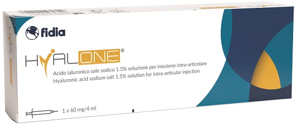 SIRINGA INTRA-ARTICOLARE HYALONE ACIDO IALURONICO 1,5% 60 MG 4 ML 1 PEZZO - Speedyfarma.it