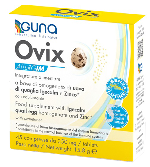 OVIX ALLERGIM 45 COMPRESSE DA 350 MG - Speedyfarma.it