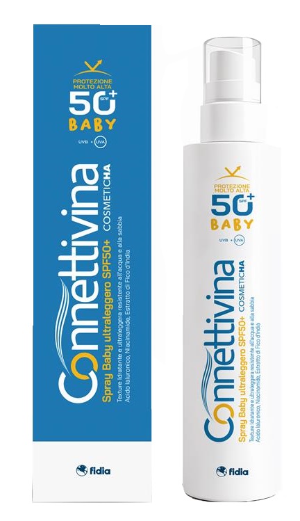 CONNETTIVINA SPRAY BABY ULTRALEGGERO SPF50+ 180 ML - Speedyfarma.it