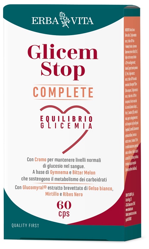 GLICEM STOP COMPLETE 60 CAPSULE - Speedyfarma.it