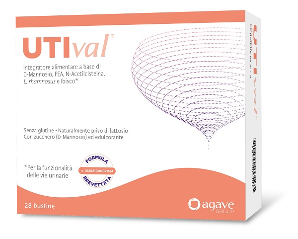 UTIVAL 28 BUSTINE NATURALMENTE PRIVO DI LATTOSIO CON ZUCCHERO D-MANNOSIO ED EDULCORANTE FORMULA BREVETTATA N. 102021000021134 - Speedyfarma.it
