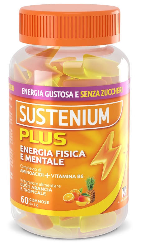 SUSTENIUM PLUS 60 CARAMELLE GOMMOSE 3 G - Speedyfarma.it