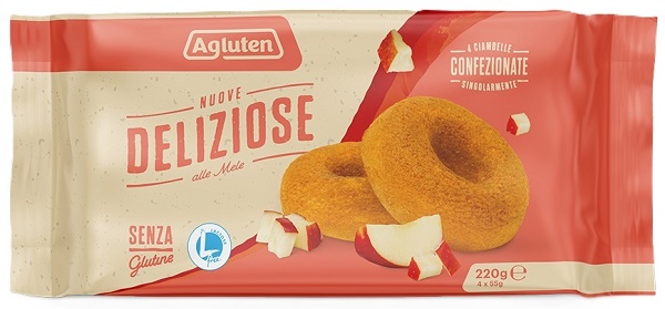 AGLUTEN NUOVE DELIZIOSE 4 PEZZI DA 55 G - Speedyfarma.it