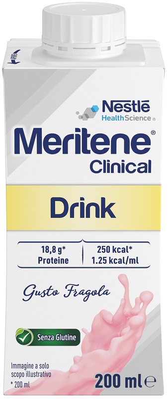 MERITENE CLINICAL DRINK FRAGOLA 200 ML - Speedyfarma.it