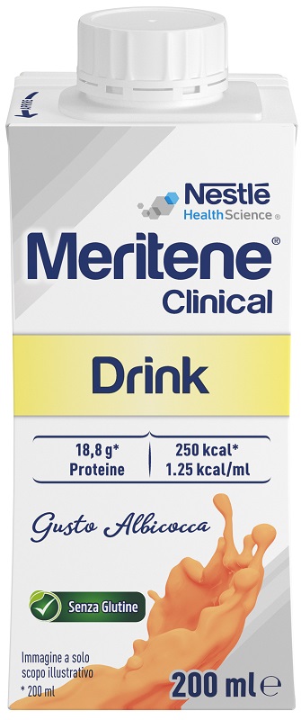 MERITENE CLINICAL DRINK ALBICOCCA 200 ML - Speedyfarma.it